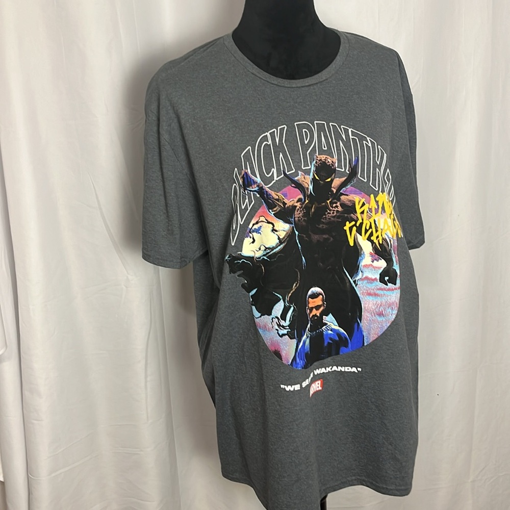 Marvel XL Men’a tee Black Panther